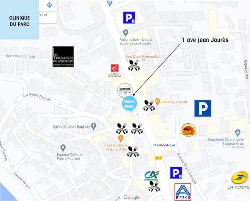 Bel Appart Fonctionnel Et Lumineux En Centre Ville, Clinique Et Tram A 5 Mn, Situation Ideale ! Castelnau-le-Lez Zewnętrze zdjęcie